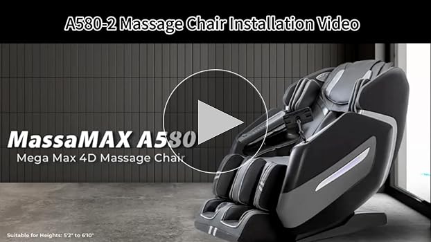 【masa】 Amazon.com: MassaMAX A580 2026 4D Massage Chair for Big&Tall